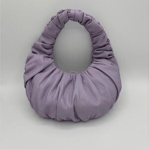 Lavender Anja Baguette Mini Bag by Nanushka made in Italy 🇮🇹